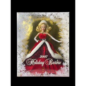 2007 Holiday Barbie Fashion Doll Special Edition Mattel Santa Gown K7958 NIB